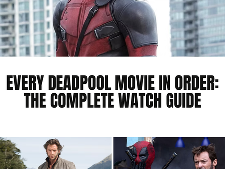 Every Deadpool Movie in Order: The Complete Watch Guide