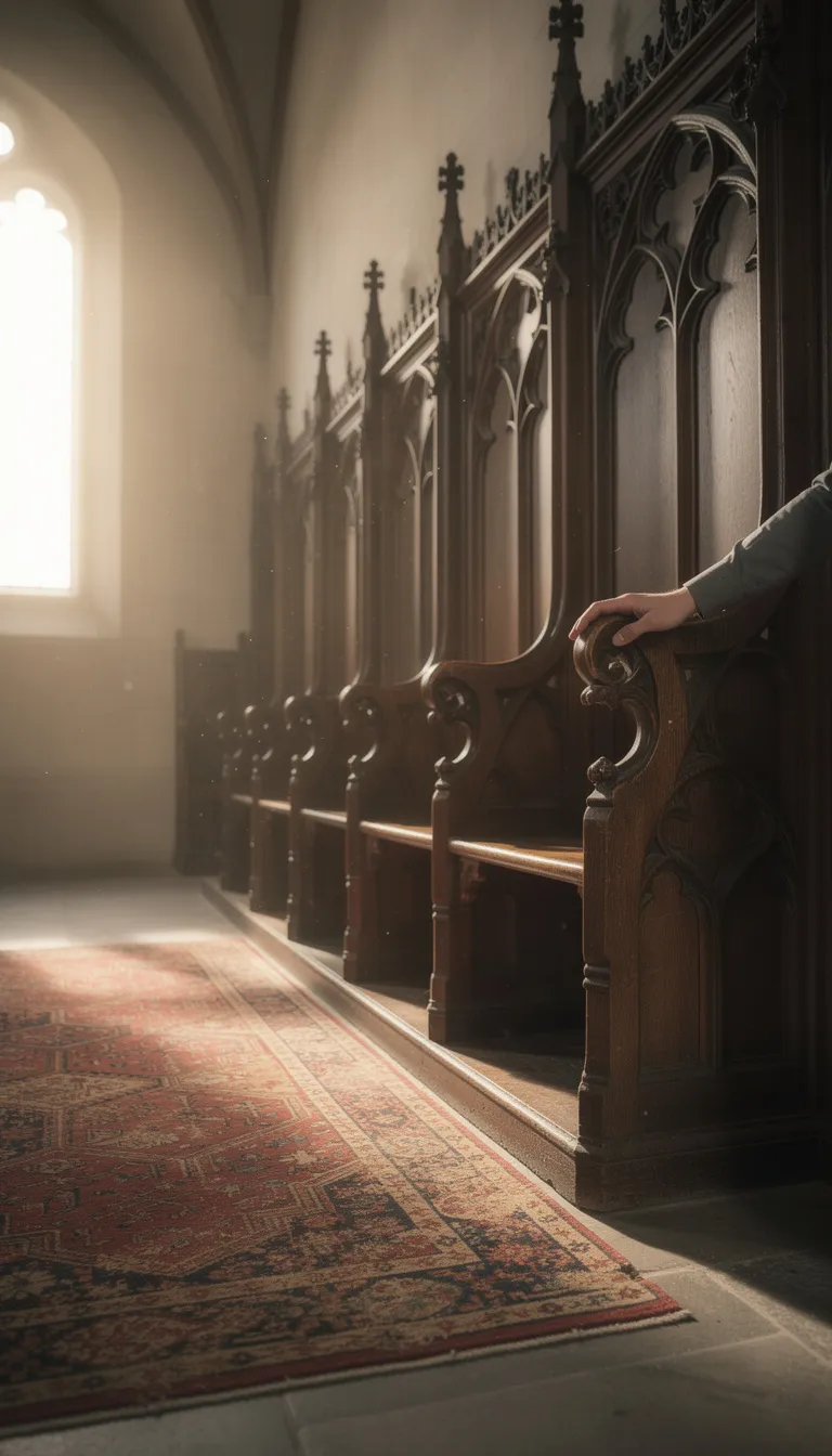 Vintage Choir Stalls in Entryways and Hallways