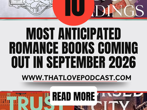 10 Most Anticipated Romance Books Coming Out in September 2026