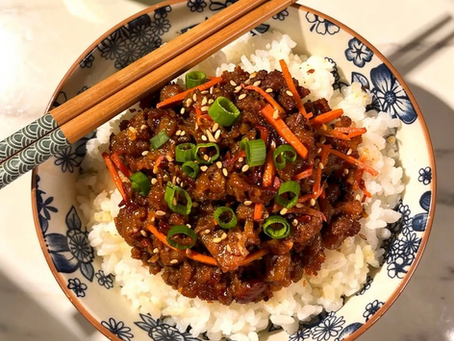 Korean Beef Rice Bowl Recipe