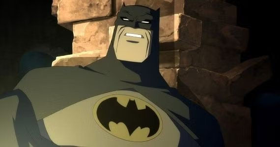 Batman animation artwork accompanying the section on Batman: The Dark Knight Returns, Part One (2012).