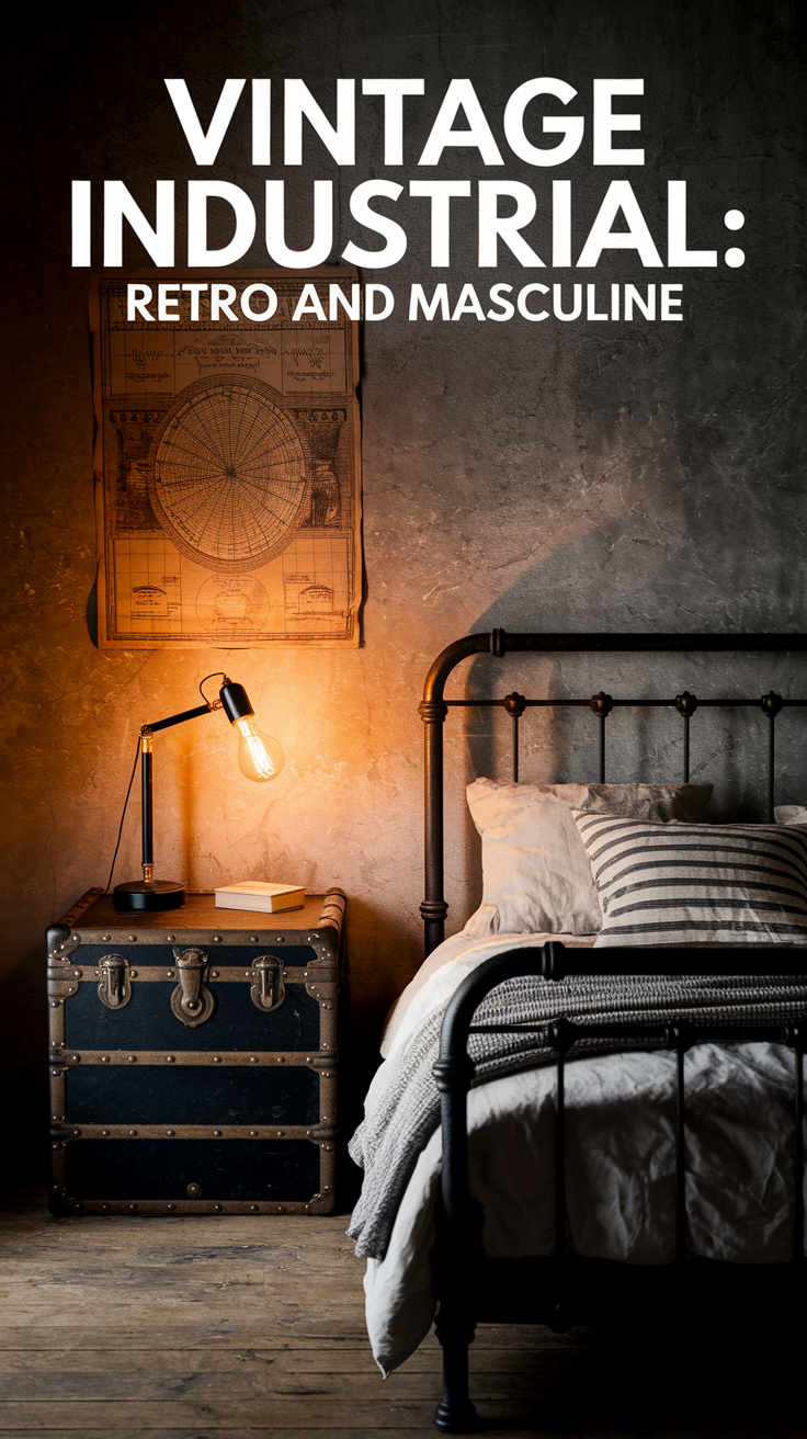 Vintage Industrial: Retro and Masculine