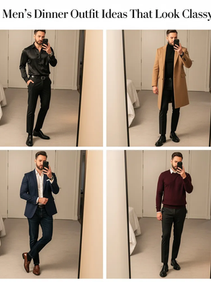 10 Men’s Dinner Outfit Ideas That Look Classy
