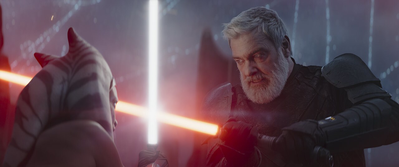 Ahsoka Tano faces Baylan Skoll in Ahsoka
