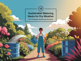 10 Sustainable Watering Hacks for Dry Weather: Eco-Friendly Gardening Solutions