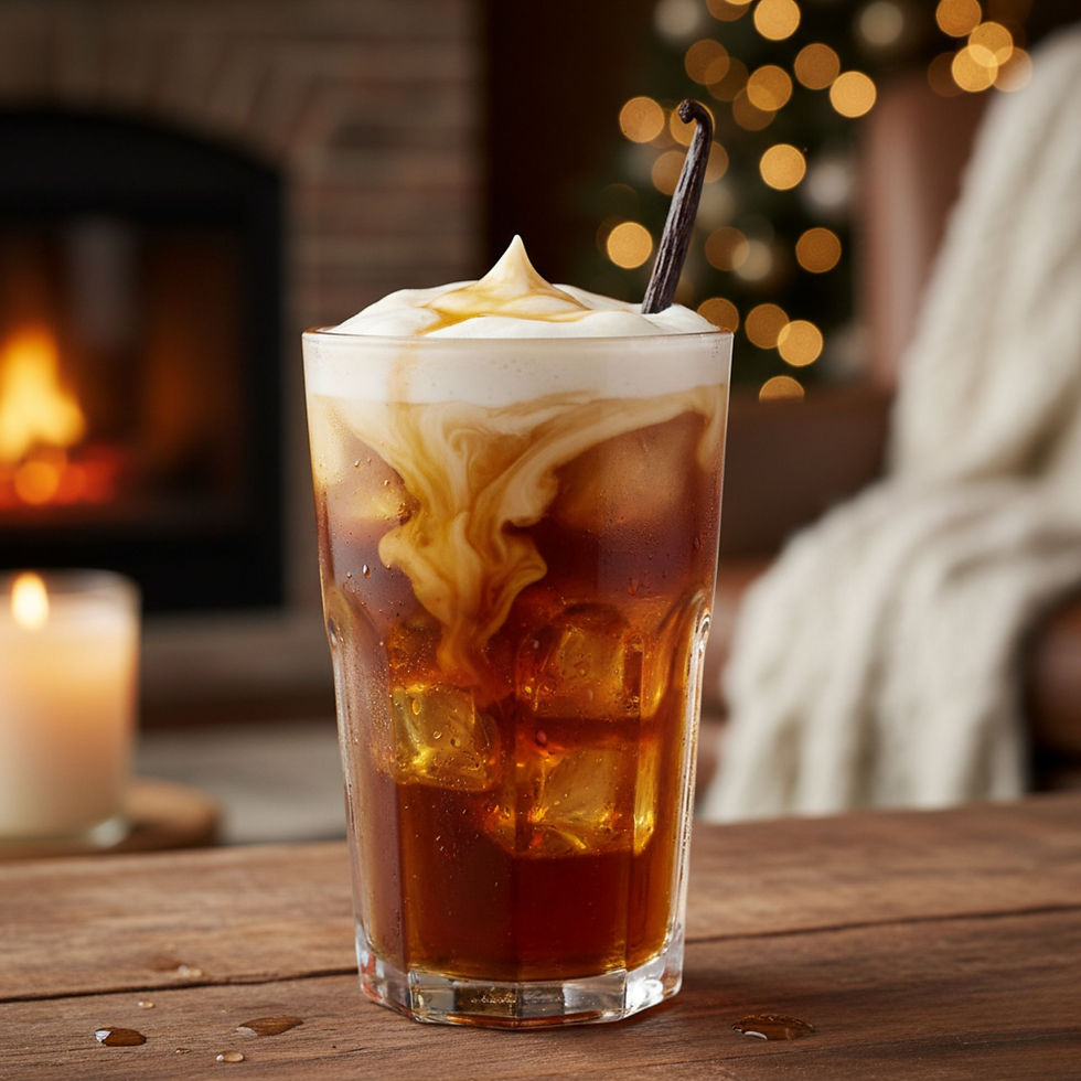 Maple Vanilla Iced Black Tea