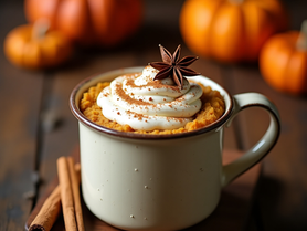 Pumpkin Spice Mug Cake (Single-Serve)