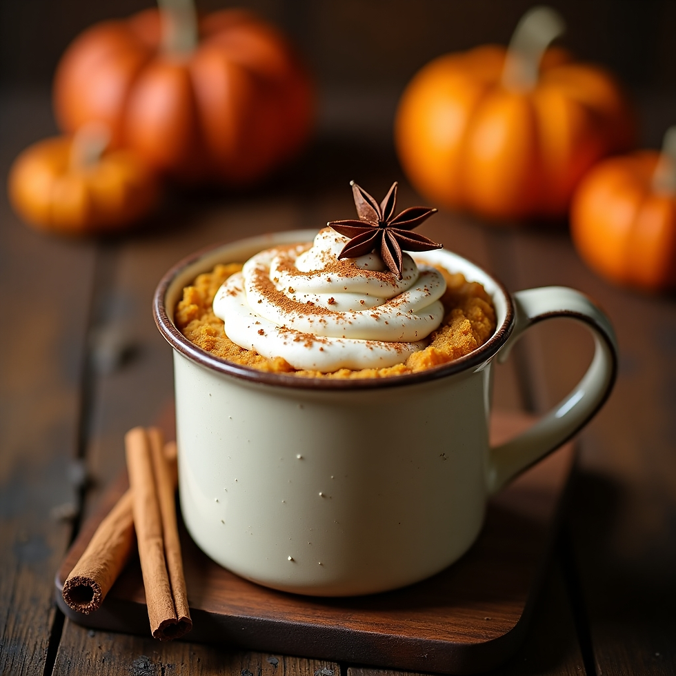 Pumpkin Spice Mug Cake (Single-Serve)