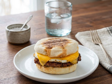 Copycat McDonald’s Sausage Egg McMuffin