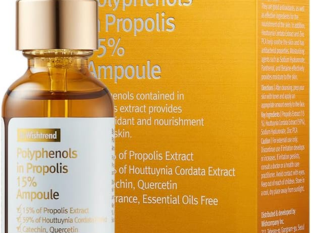 Unlocking the Power of Ampoules: A Deep Dive into Wishtrend's Polyphenols in Propolis 15% Ampoule
