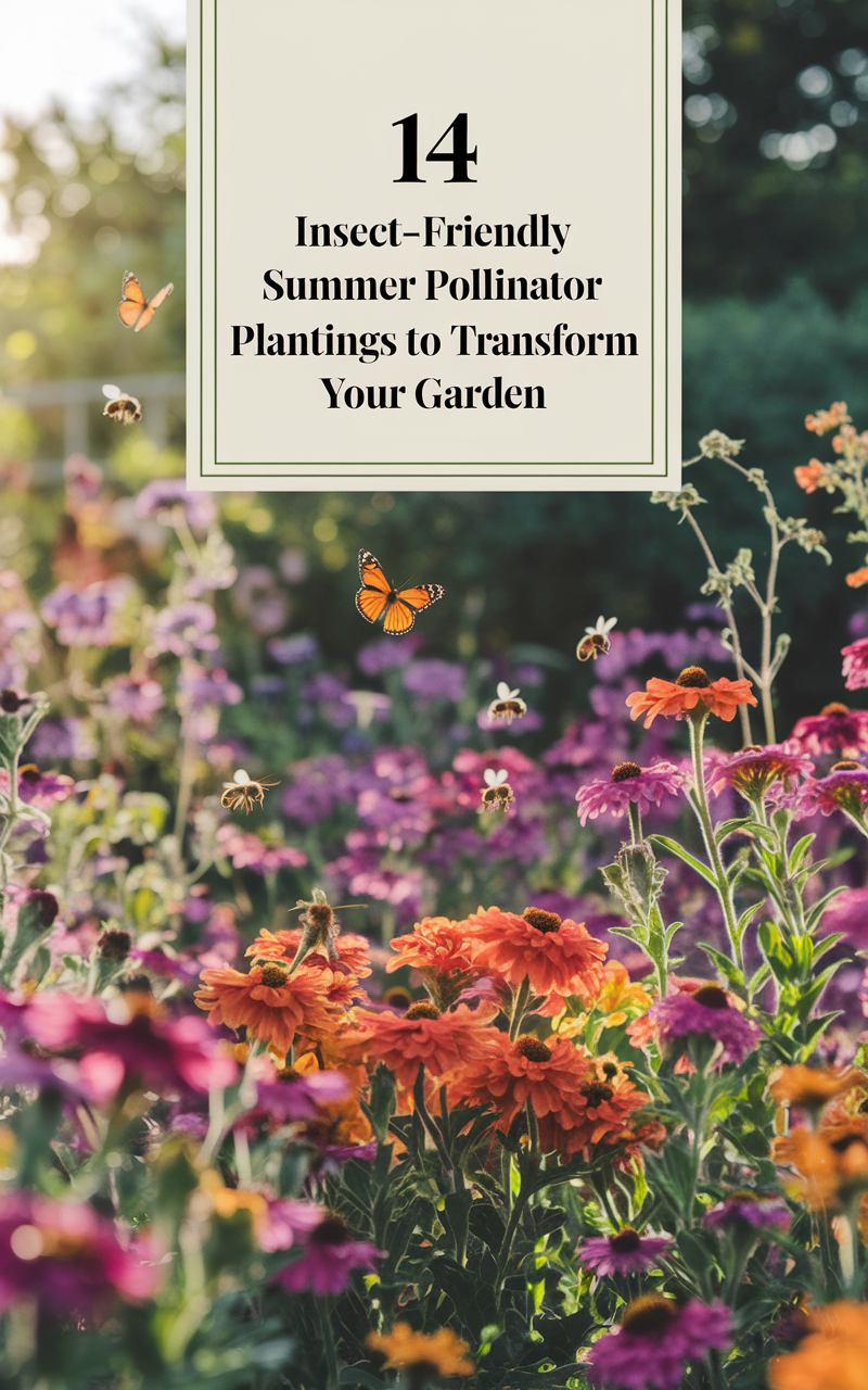 14 Insect-Friendly Summer Pollinator Plantings to Transform Your Garden