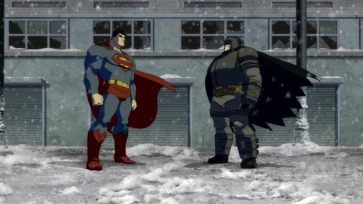 Batman animation artwork accompanying the section on Batman: The Dark Knight Returns, Part Two (2013).