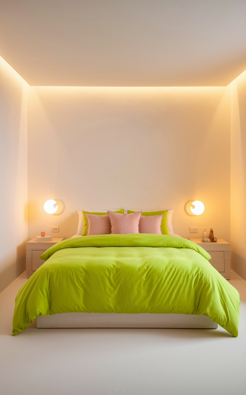 Neon Bedding for Vibrant Comfort