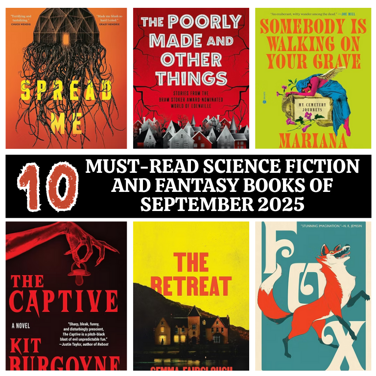 10 Must-Read Science Fiction and Fantasy Books of September 2025
