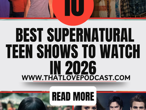 10 Best Supernatural Teen Shows to Watch in 2026