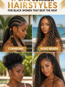 10 Chic Summer Hairstyles for Black Women That Beat the Heat
