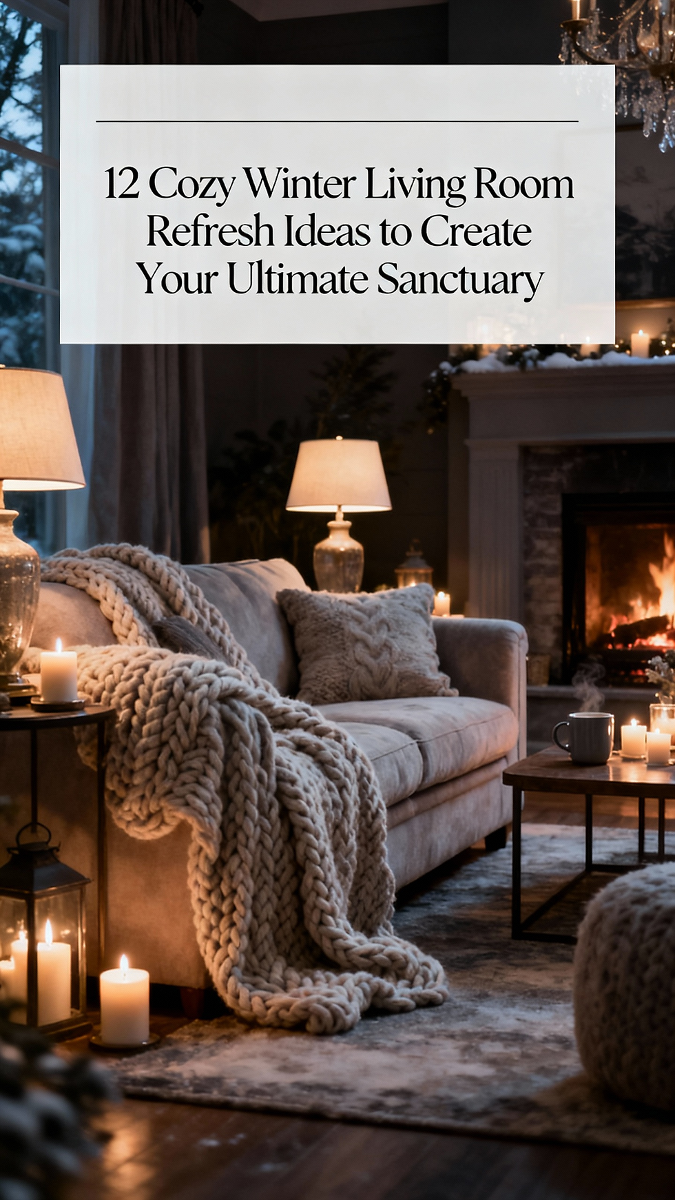 12 Cozy Winter Living Room Refresh Ideas to Create Your Ultimate Sanctuary