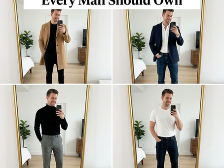 12 Capsule Wardrobe Outfits Every Man Should Own
