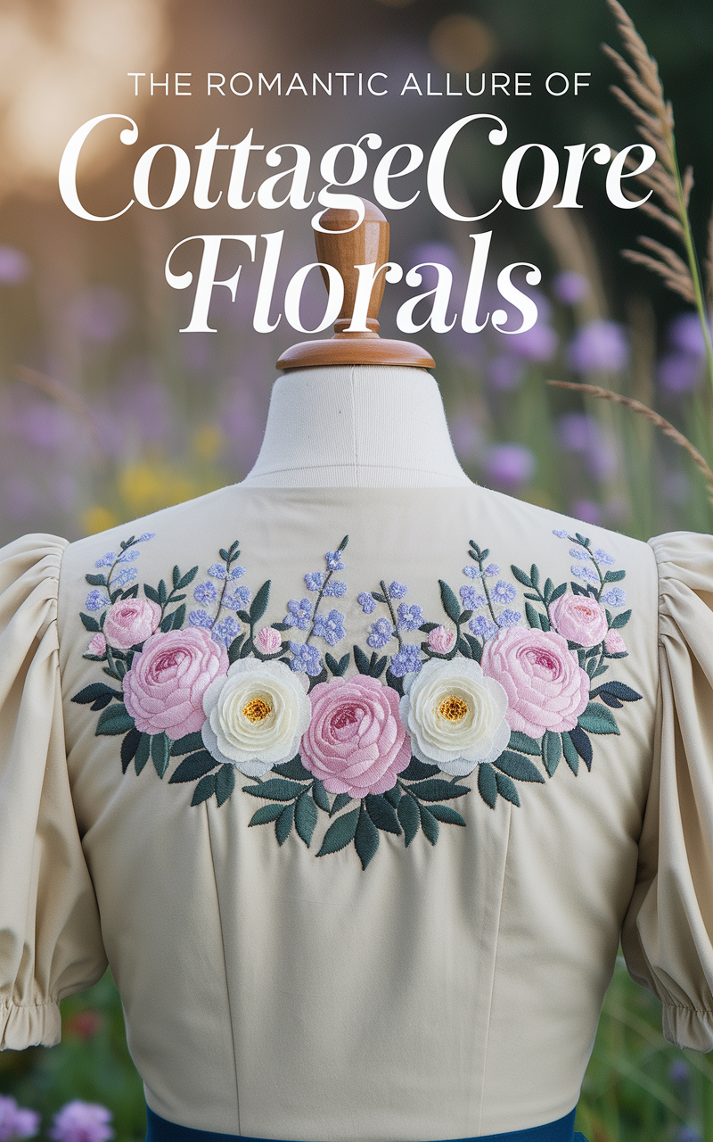 The Romantic Allure of "Cottagecore" Florals
