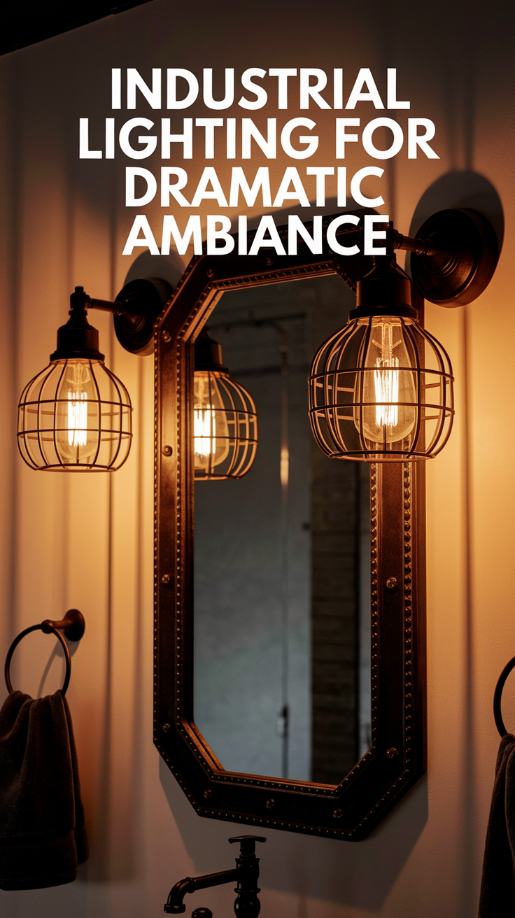 Industrial Lighting for Dramatic Ambiance