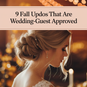 9 Fall Updos That Are Wedding-Guest Approved