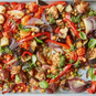 Easy Simple Summer Veg and Chickpea Traybake That’ll Steal the Show!