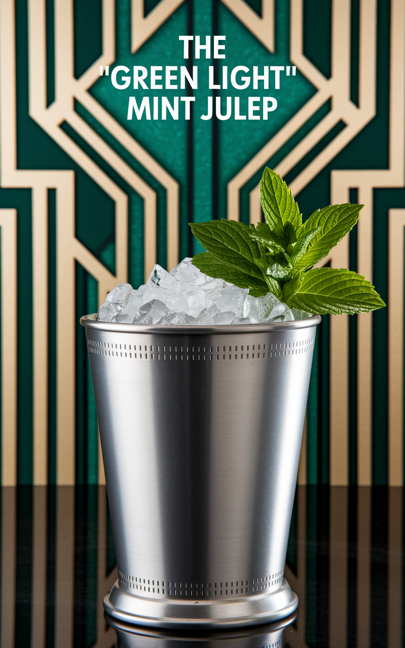 The Great Gatsby: The 'Green Light' Mint Julep