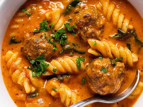 Creamy Italian Meatball Soup: A One-Pot Wonder for Easy Dinners