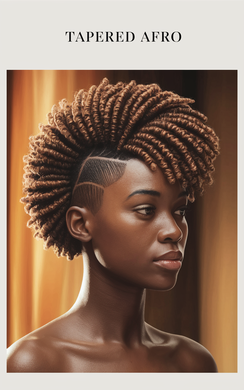 Tapered Afro