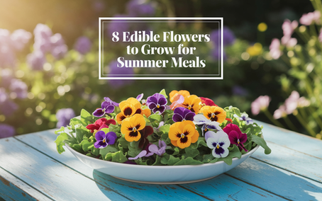 8 Edible Flowers to Grow for Summer Meals