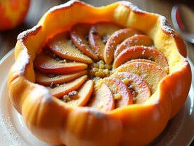 Apple Galette in a Pumpkin Shell: The Ultimate Autumn DIY