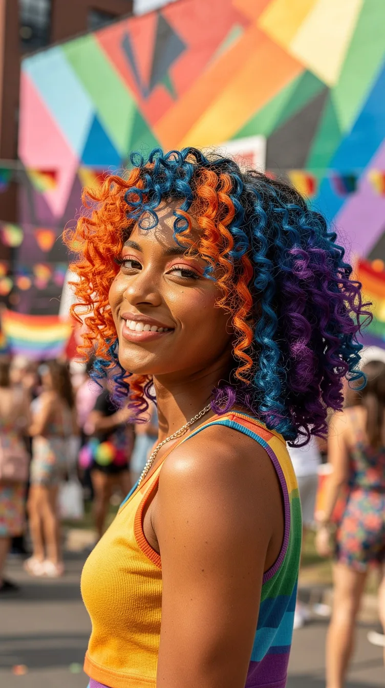 Temporary Color Wax Rainbows