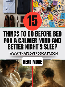 15 Things to Do Before Bed for a Calmer Mind and Better Night’s Sleep