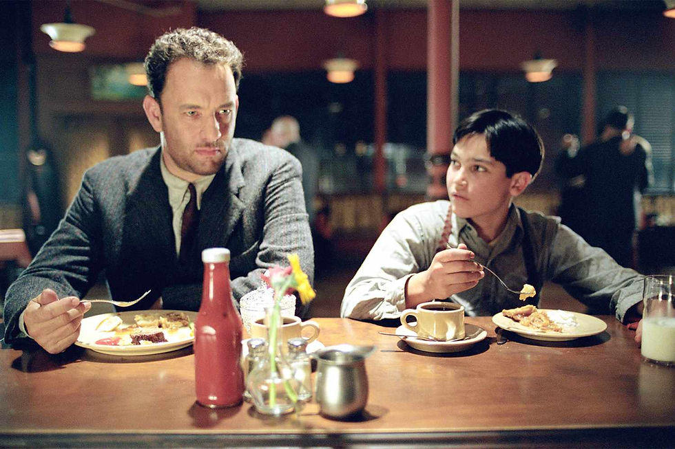 Scene from , highlighting the father-son relationship.