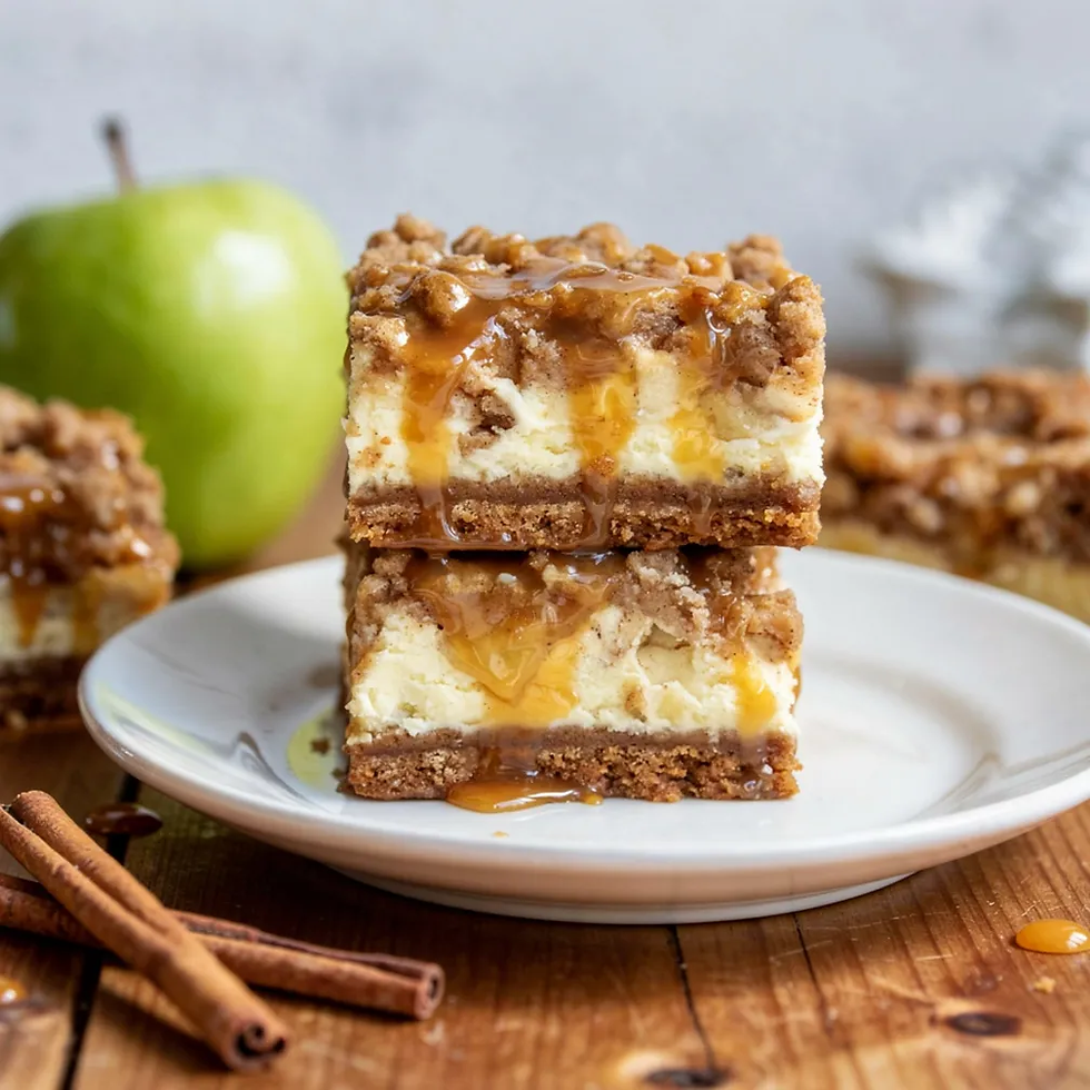 Decadent Caramel Apple Cheesecake Bars: The Ultimate Fall Dessert Recipe