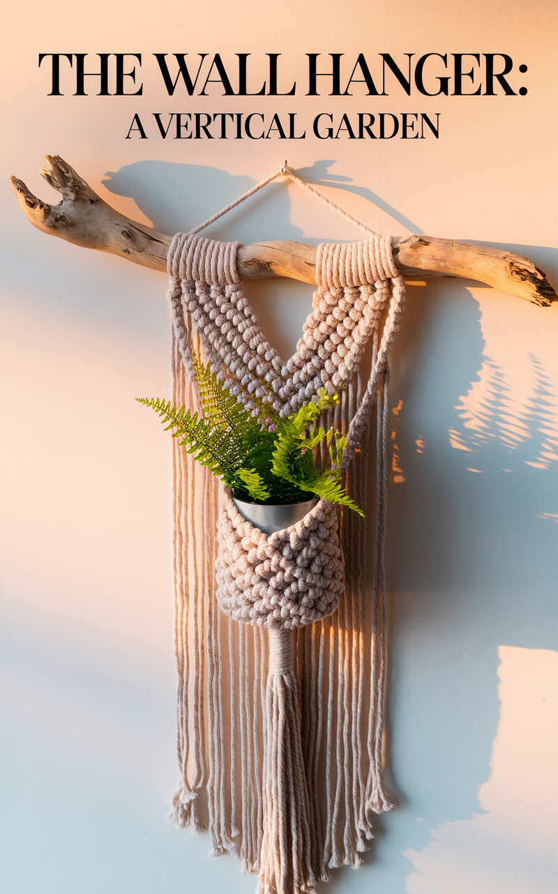 The Wall Hanger: A Vertical Garden