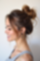 The Effortless Charm of the Messy Bun with a Claw Clip