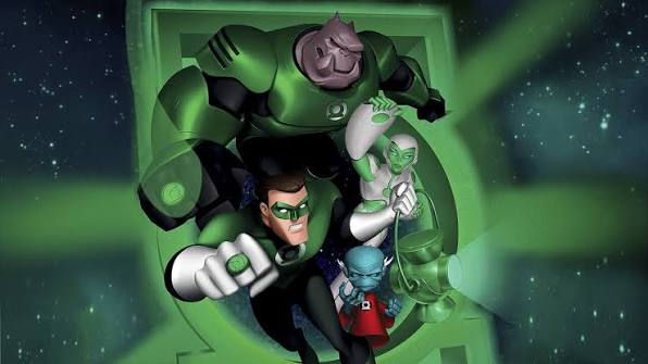 Green Lantern characters from the animated series