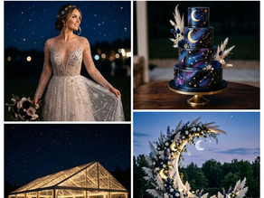 13 Celestial Wedding Ideas for 2026: Decor, Dresses, and Cosmic Lighting Under the Stars