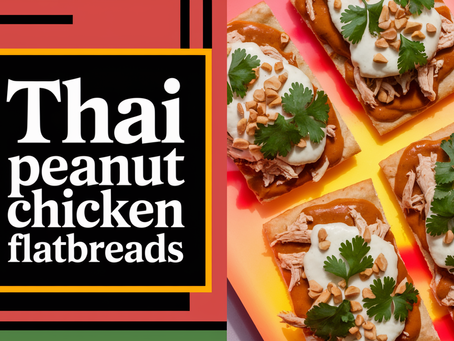Easy Thai Peanut Chicken Flatbreads: The Pizza Hack You’ll Wish You Knew Sooner