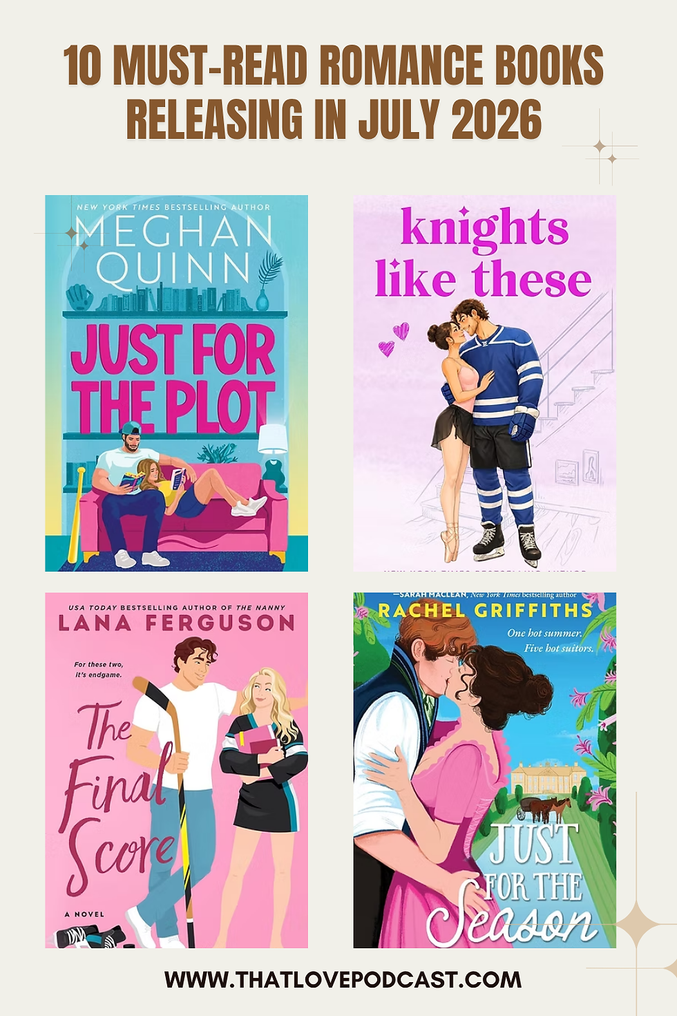 10 Must-Read Romance Books Releasing in July 2026