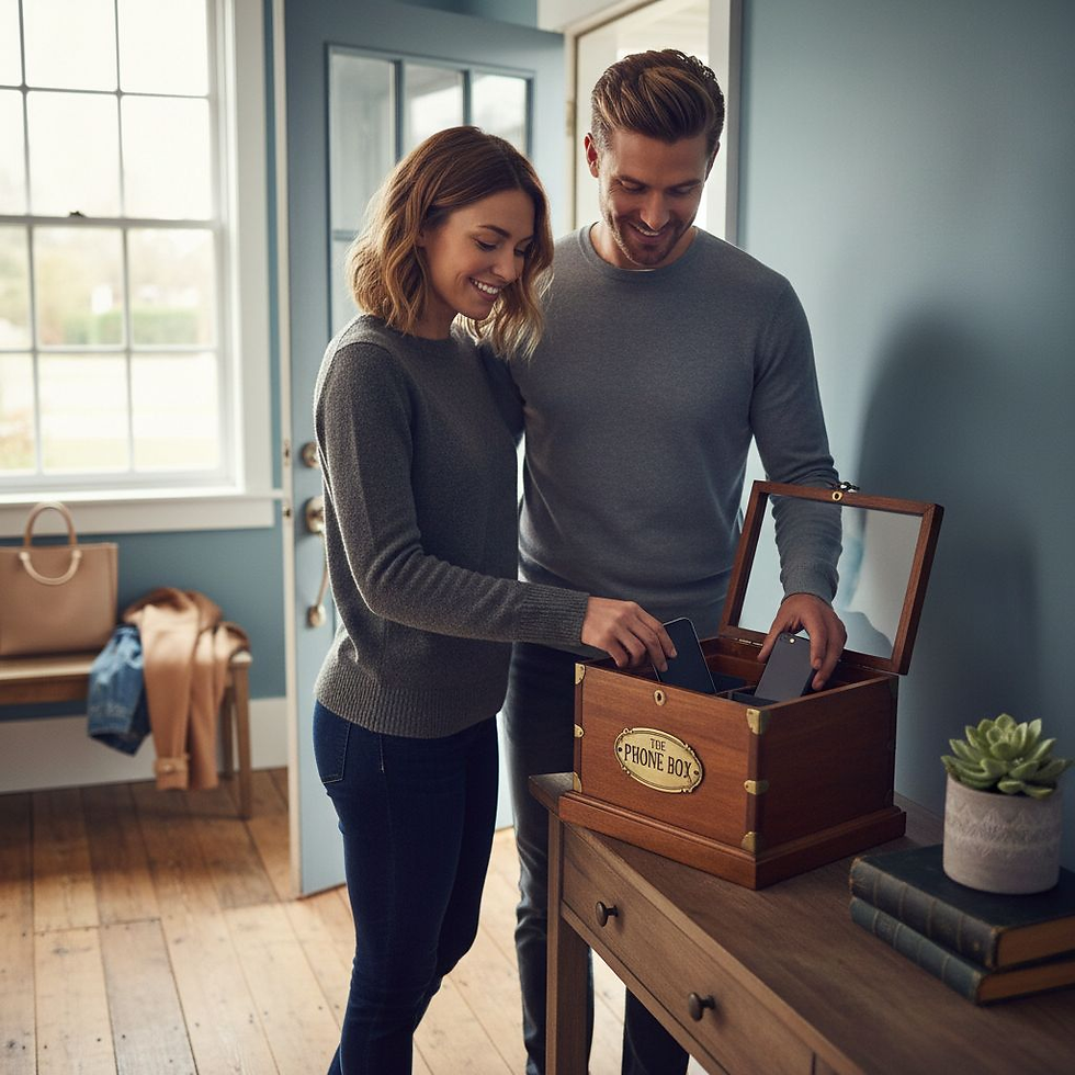 Create a "No-Tech" Sanctuary or Ritual