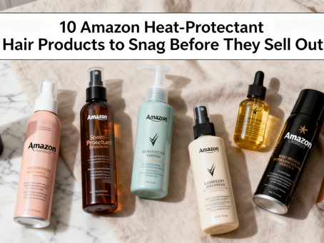 10 Amazon Heat-Protectant Hair Products to Snag Before They Sell Out