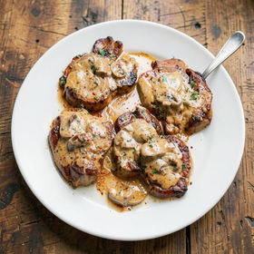 Creamy Garlic Mushroom Pork Chops: A 20-Minute Masterpiece for Cozy Evenings