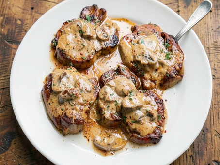 Creamy Garlic Mushroom Pork Chops: A 20-Minute Masterpiece for Cozy Evenings