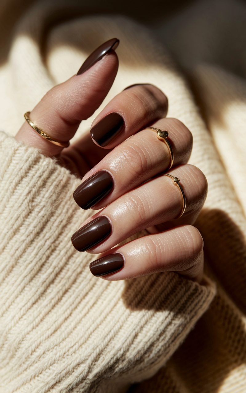 Rich Chocolate Brown: The Ultimate "Quiet Luxury" Neutral