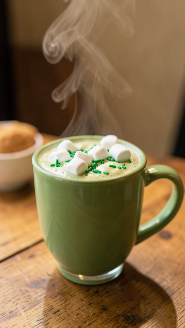 Mint Hot Chocolate (Green Velvet)