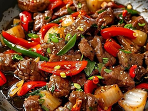 Spice Up Your Weeknight: Black Pepper Beef Stir Fry