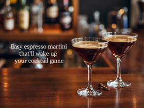 Easy Espresso Martini That’ll Wake Up Your Cocktail Game