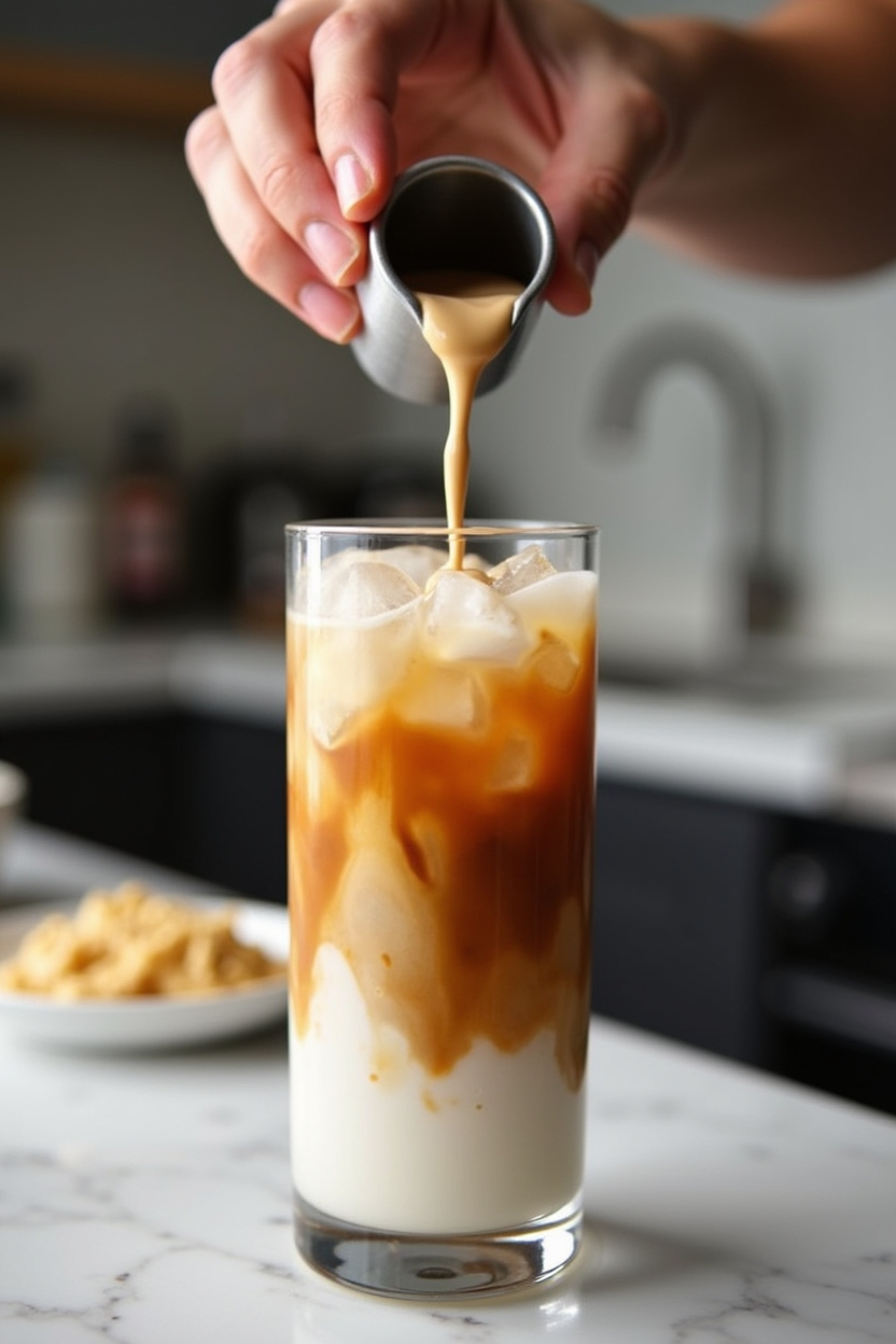The viral 2025 TikTok drink: Tahini Iced Coffee!
